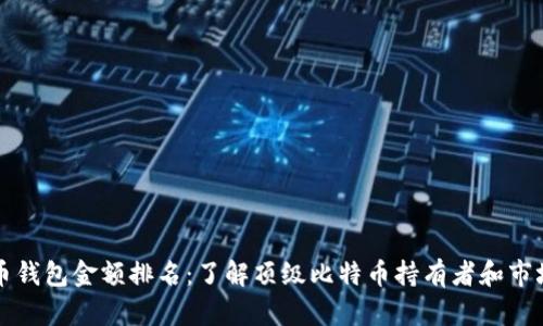 比特币钱包金额排名：了解顶级比特币持有者和市场动态